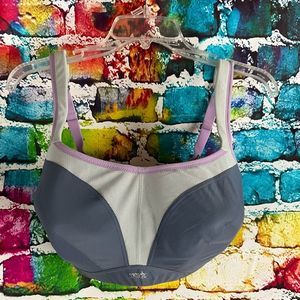 Panache 5021 Underwired Sports Bra Purple Size 34GG High Impact